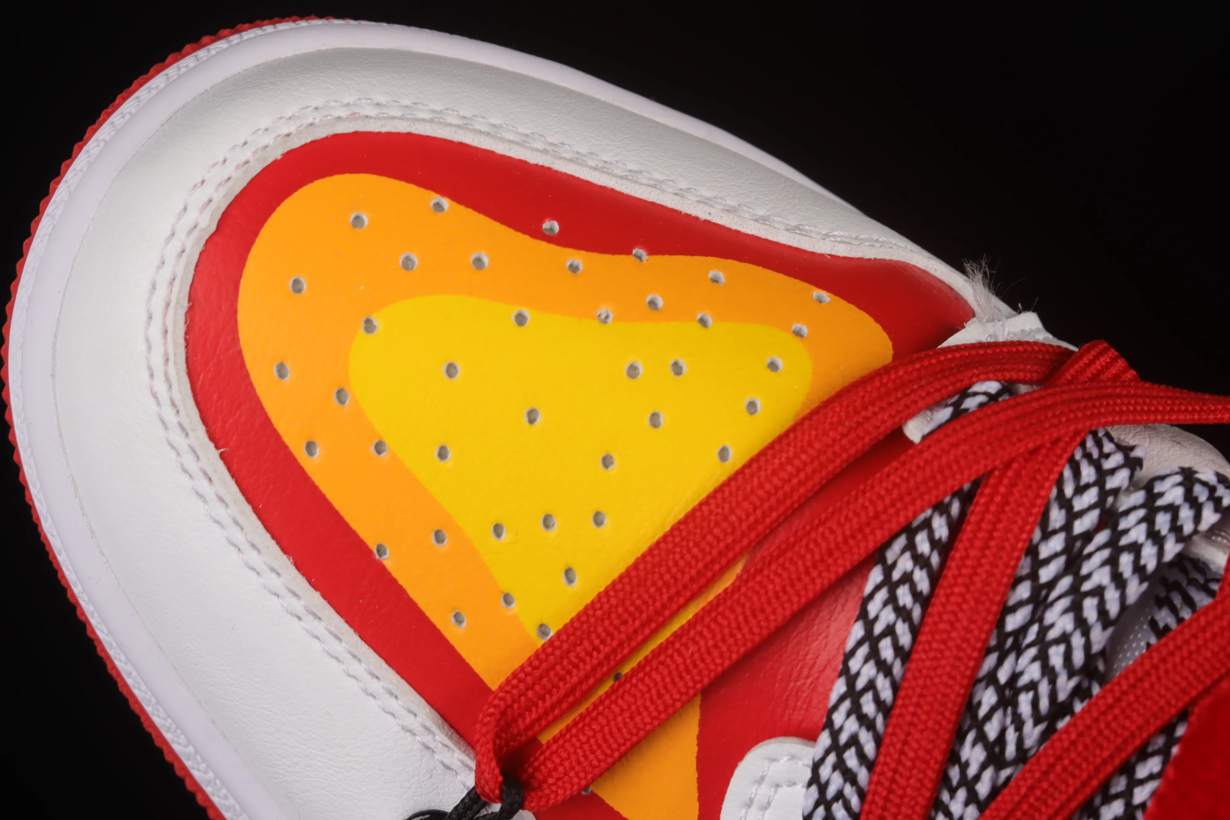 All categories Air Jordan Jordan series basketball shoes Air Jordan 1 Low Air Jordan 1 Low AJ1 Joe 1 customized version Vibe flavor deconstruction sports culture basketball shoes 553558-118